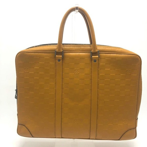 AUTHENTIC LOUIS VUITTON N41218 Infini Hand Bag PDV PorteDocument V - Picture 1 of 12